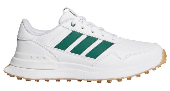 Adidas S2G 26 Spikeless Junior Golfschuhe, weiss/grün