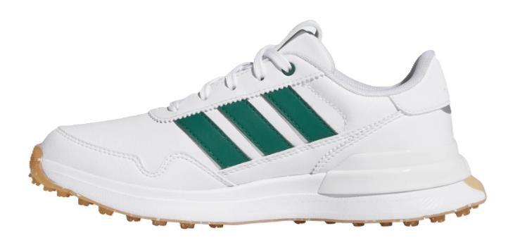 Adidas S2G 26 Spikeless Junior Golfschuhe, weiss/grün
