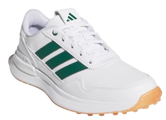 Adidas S2G 26 Spikeless Junior Golfschuhe, weiss/grün