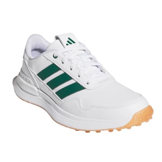 Adidas S2G 26 Spikeless Junior Golfschuhe, weiss/grün