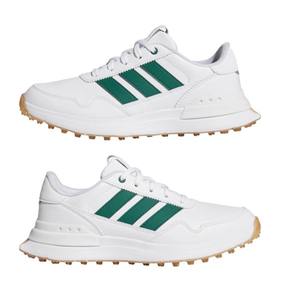 Adidas S2G 26 Spikeless Junior Golfschuhe, weiss/grün