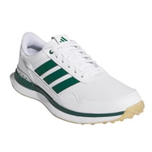 Adidas S2G 26 Leather Spikeless Herren Golfschuhe, weiss/grün