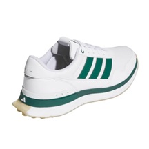 Adidas S2G 26 Leather Spikeless Herren Golfschuhe, weiss/grün