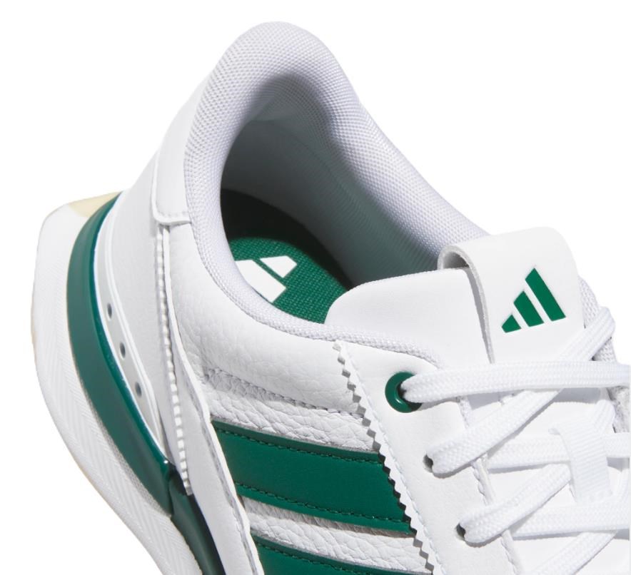Adidas S2G 26 Leather Spikeless Herren Golfschuhe, weiss/grün