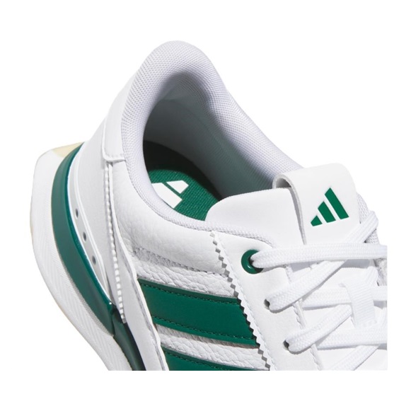 Adidas S2G 26 Leather Spikeless Herren Golfschuhe, weiss/grün
