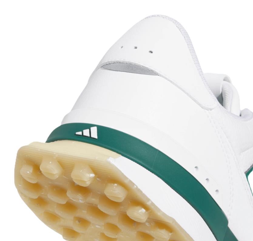Adidas S2G 26 Leather Spikeless Herren Golfschuhe, weiss/grün