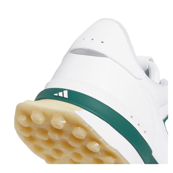 Adidas S2G 26 Leather Spikeless Herren Golfschuhe, weiss/grün