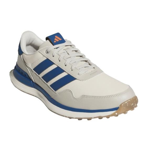 Adidas S2G 26 Leather Spikeless Herren Golfschuhe, chalk white/dusky petrol/beige