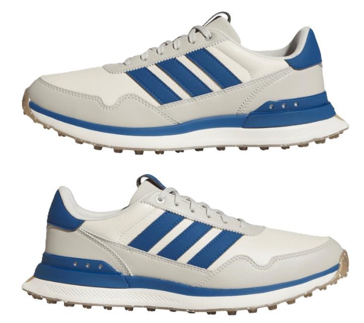 Adidas S2G 26 Leather Spikeless Herren Golfschuhe, chalk white/dusky petrol/beige