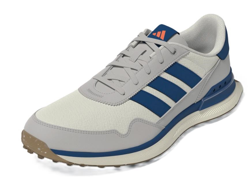 Adidas S2G 26 Leather Spikeless Herren Golfschuhe, chalk white/dusky petrol/beige