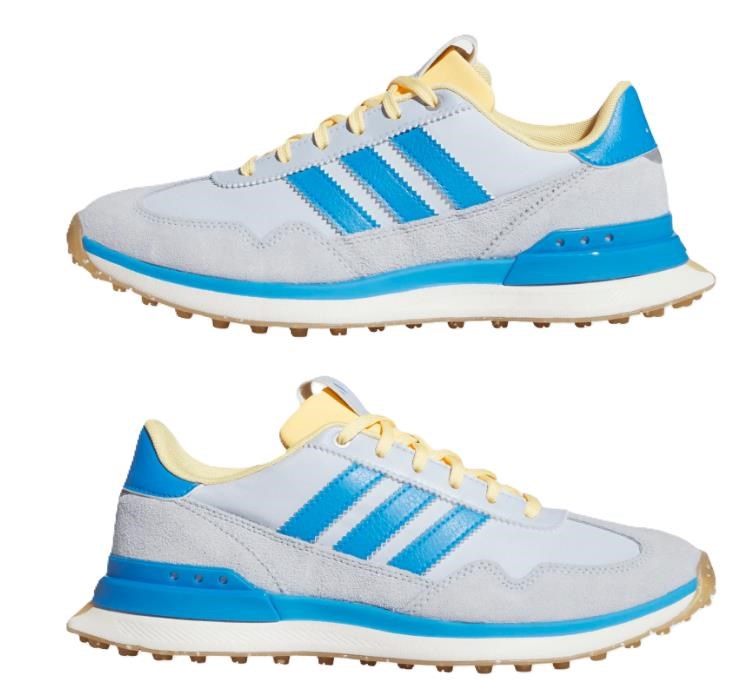 Adidas S2G 26 Textile Spikeless Damen Golfschuhe, crystal sky/lucid ray blue/ice tangerine
