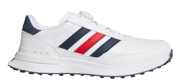 Adidas S2G 26 Boa Herren Golfschuhe, weiss/blau/rot