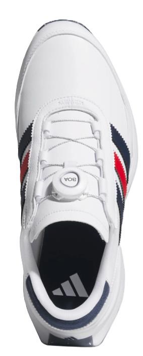 Adidas S2G 26 Boa Herren Golfschuhe, weiss/blau/rot