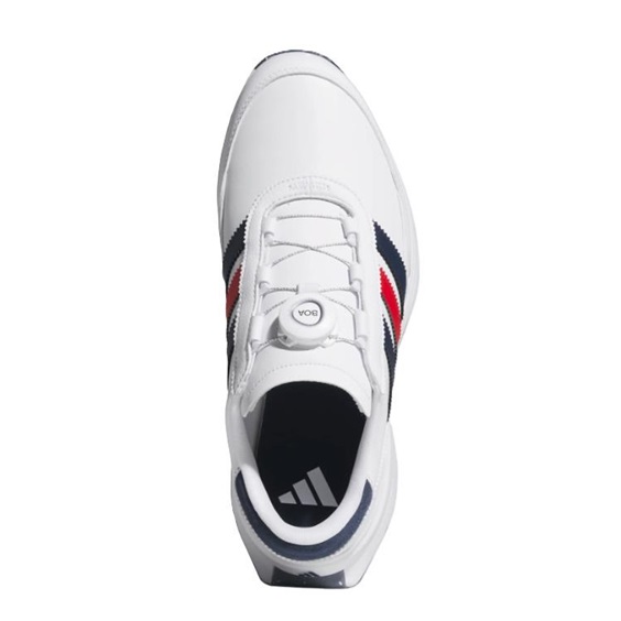 Adidas S2G 26 Boa Herren Golfschuhe, weiss/blau/rot