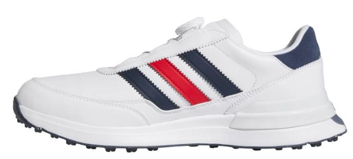 Adidas S2G 26 Boa Herren Golfschuhe, weiss/blau/rot