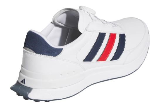 Adidas S2G 26 Boa Herren Golfschuhe, weiss/blau/rot