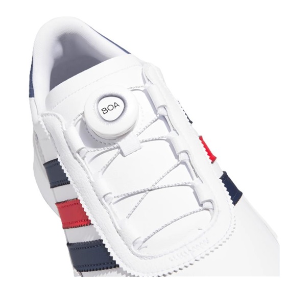 Adidas S2G 26 Boa Herren Golfschuhe, weiss/blau/rot