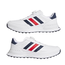 Adidas S2G 26 Boa Herren Golfschuhe, weiss/blau/rot