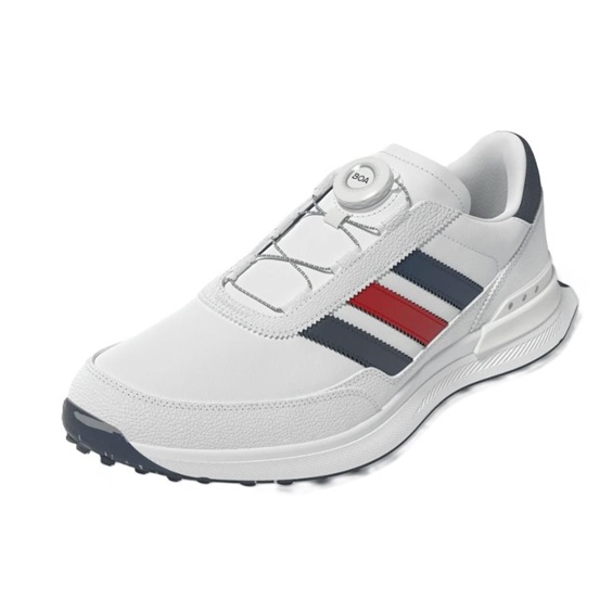 Adidas S2G 26 Boa Herren Golfschuhe, weiss/blau/rot