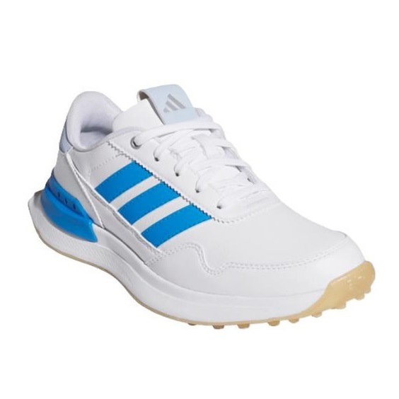 Adidas S2G 26 Spikeless Junior Golfschuhe, weiss/blau