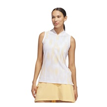 Adidas Ultimate365 Tour Printed Sleeveless Damen Poloshirt, seicta