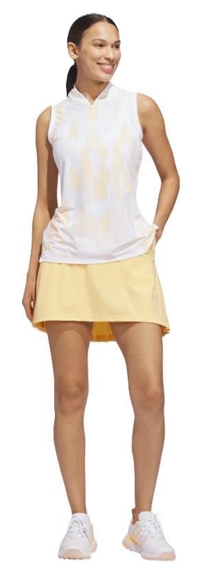 Adidas Ultimate365 Tour Printed Sleeveless Damen Poloshirt, seicta