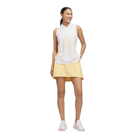 Adidas Ultimate365 Tour Printed Sleeveless Damen Poloshirt, seicta