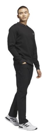 Adidas Ultimate365 ClimaWarm CrewNeck Herren Sweatshirt, schwarz