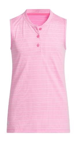 Adidas Sleeveless Junior Poloshirt, rosa