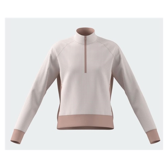 Adidas Textured Layer Junior Poloshirt, rosa