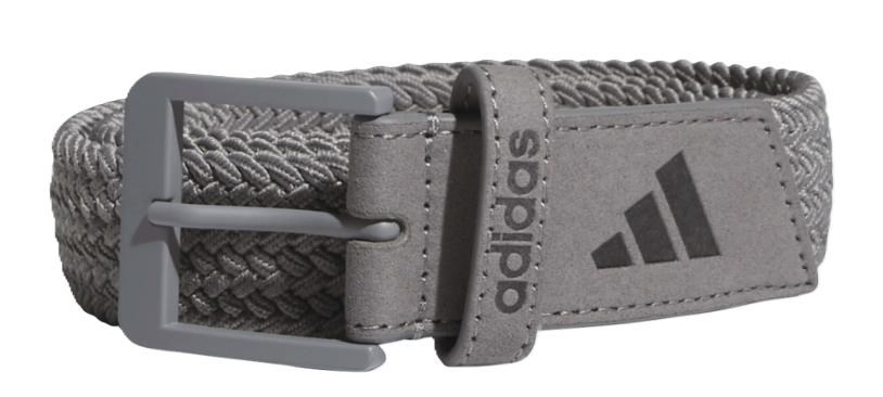 Adidas Braided Stretch  Herren Gürtel, grau