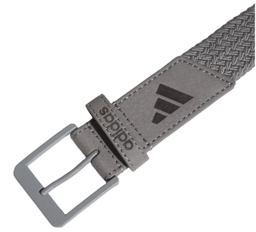 Adidas Braided Stretch  Herren Gürtel, grau