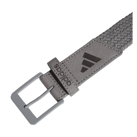 Adidas Braided Stretch  Herren Gürtel, grau