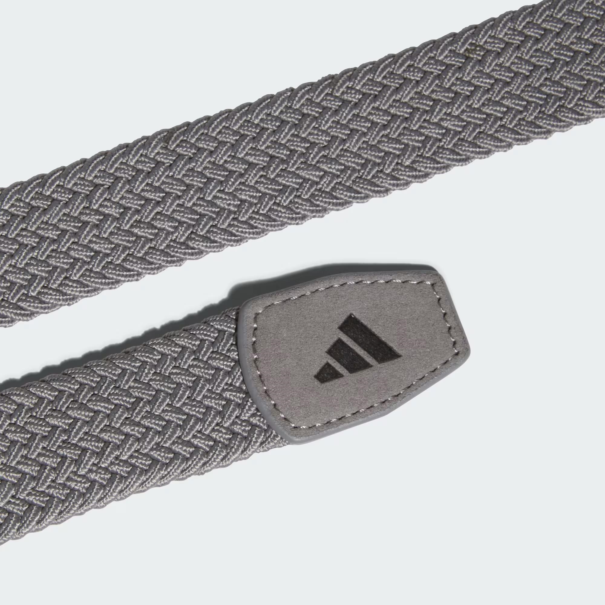 Adidas Braided Stretch  Herren Gürtel, grau