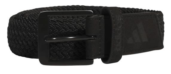 Adidas Braided Stretch  Herren Gürtel, schwarz