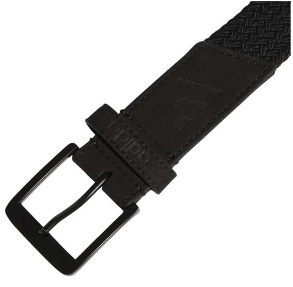 Adidas Braided Stretch  Herren Gürtel, schwarz