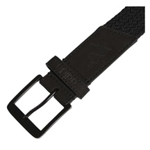 Adidas Braided Stretch  Herren Gürtel, schwarz