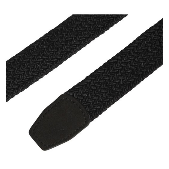 Adidas Braided Stretch  Herren Gürtel, schwarz