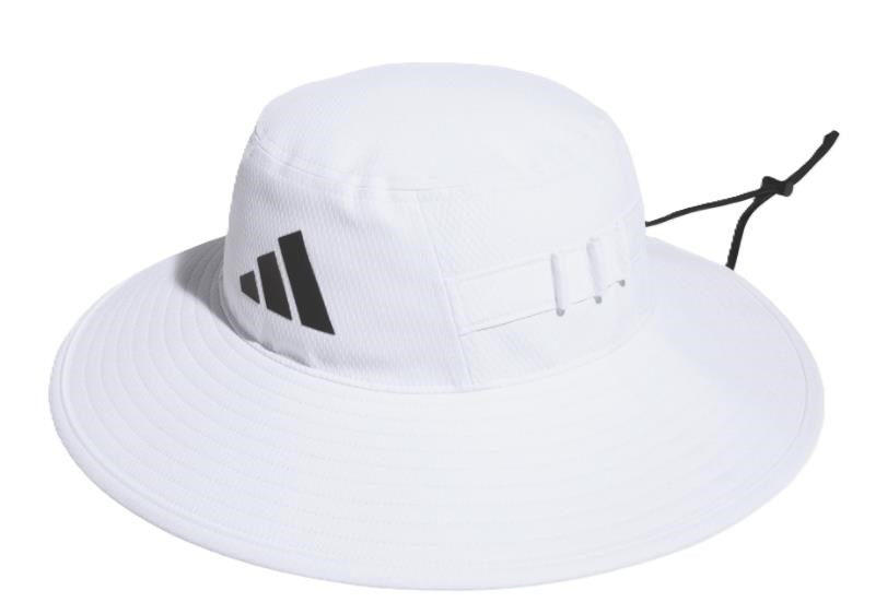 Adidas Wide Brim unisex Bucket Hut, weiss