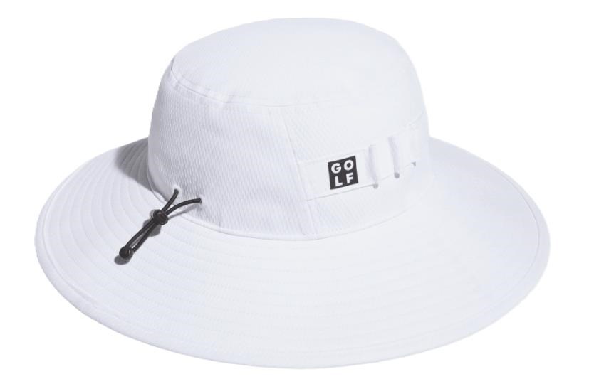 Adidas Wide Brim unisex Bucket Hut, weiss