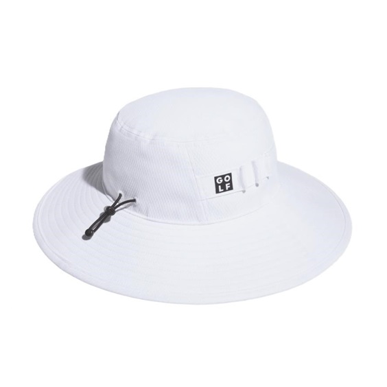 Adidas Wide Brim unisex Bucket Hut, weiss