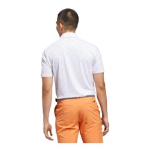 Adidas Ultimate365 Essence Print Herren Poloshirt, weiss