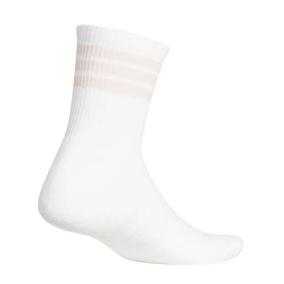 Adidas Half Crew 3-Stripes unisex Socken, weiss