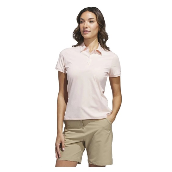 Adidas Ultimate365 Tour Twistknit Damen Poloshirt, rosa