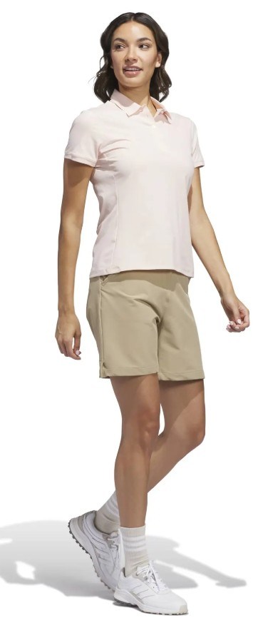 Adidas Ultimate365 Tour Twistknit Damen Poloshirt, rosa