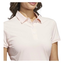 Adidas Ultimate365 Tour Twistknit Damen Poloshirt, rosa