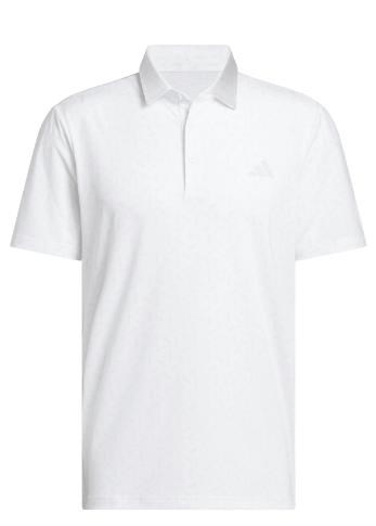 Adidas Ultimate365 Mesh Climacool Print Herren Poloshirt, weiss