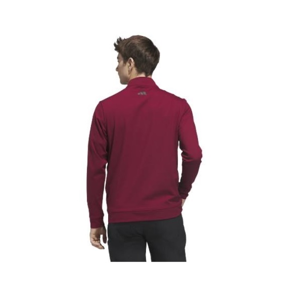 Adidas Ultimate365 Classic Quarter-Zip Herren Sweatshirt, burgundy