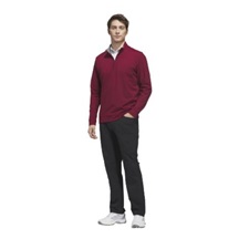 Adidas Ultimate365 Classic Quarter-Zip Herren Sweatshirt, burgundy