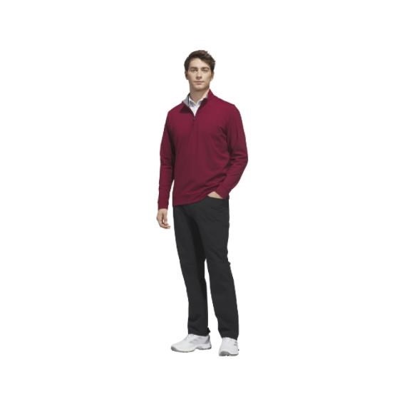 Adidas Ultimate365 Classic Quarter-Zip Herren Sweatshirt, burgundy